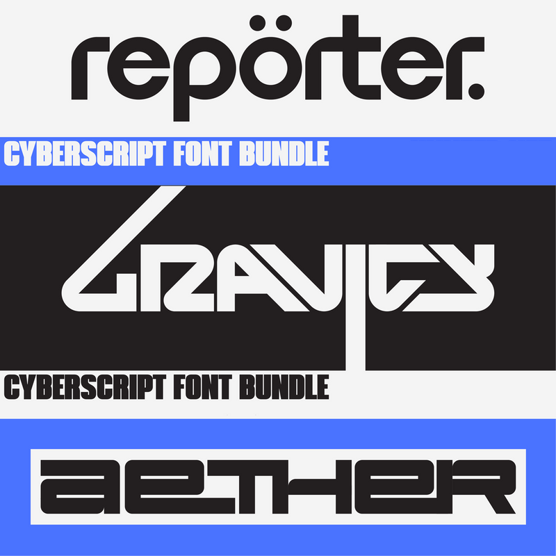 CyberScript Typeface