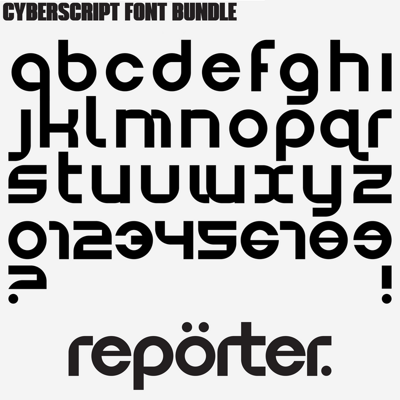 CyberScript Typeface