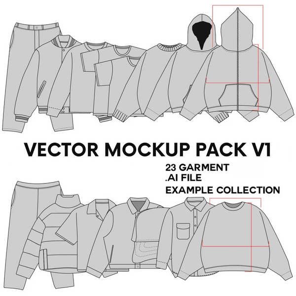 Vector Mockup Pack V1