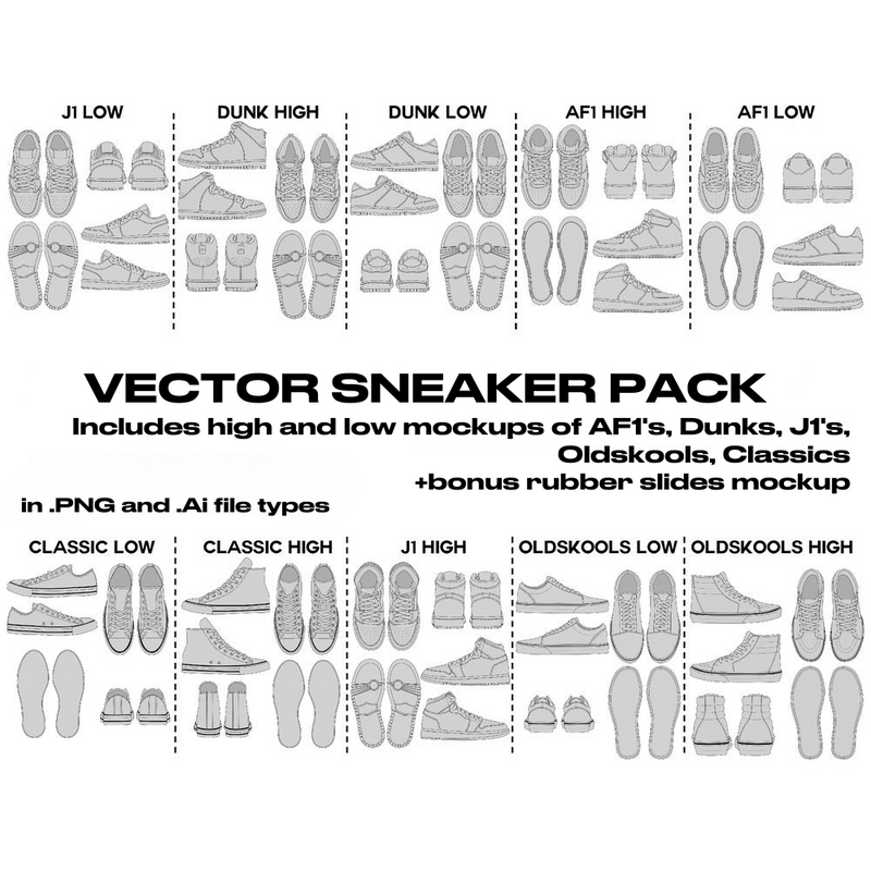 Sneaker Mockup Pack