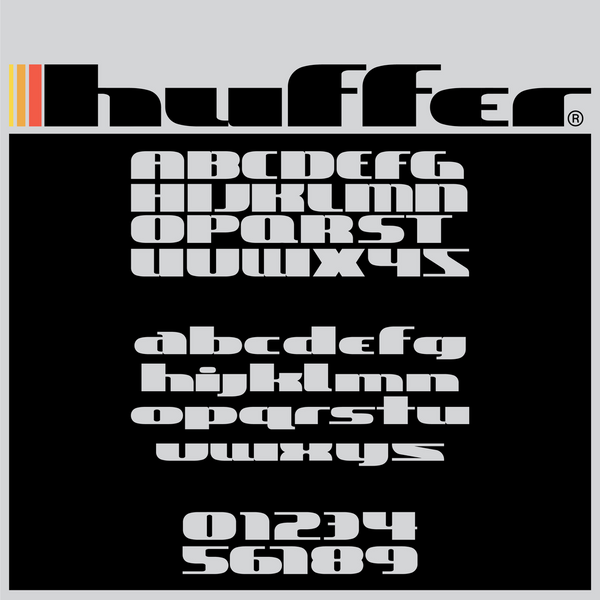 Huffer Typeface