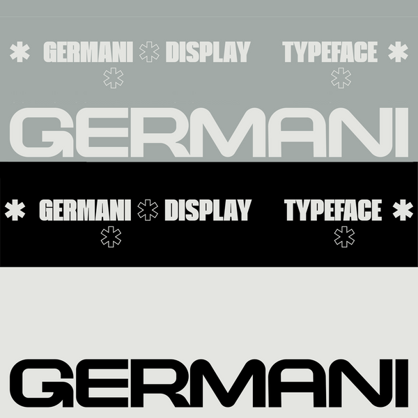 Germani Typeface