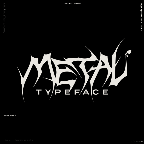 Metal Typeface