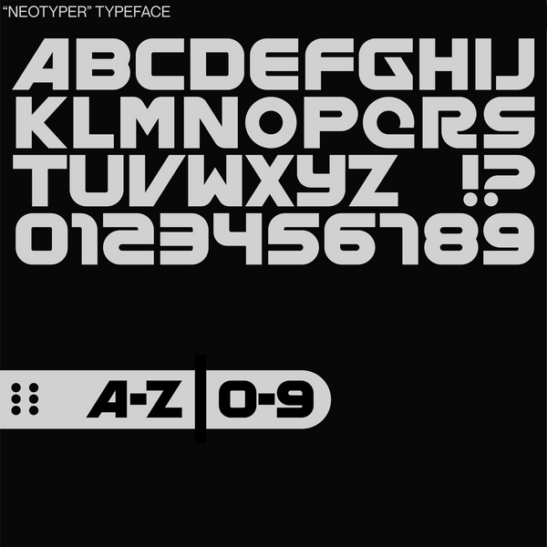 Neotyper Typeface