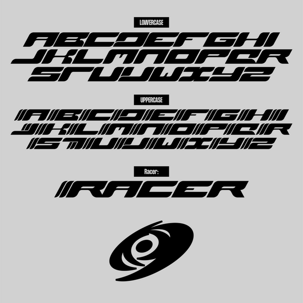 Racer Typeface