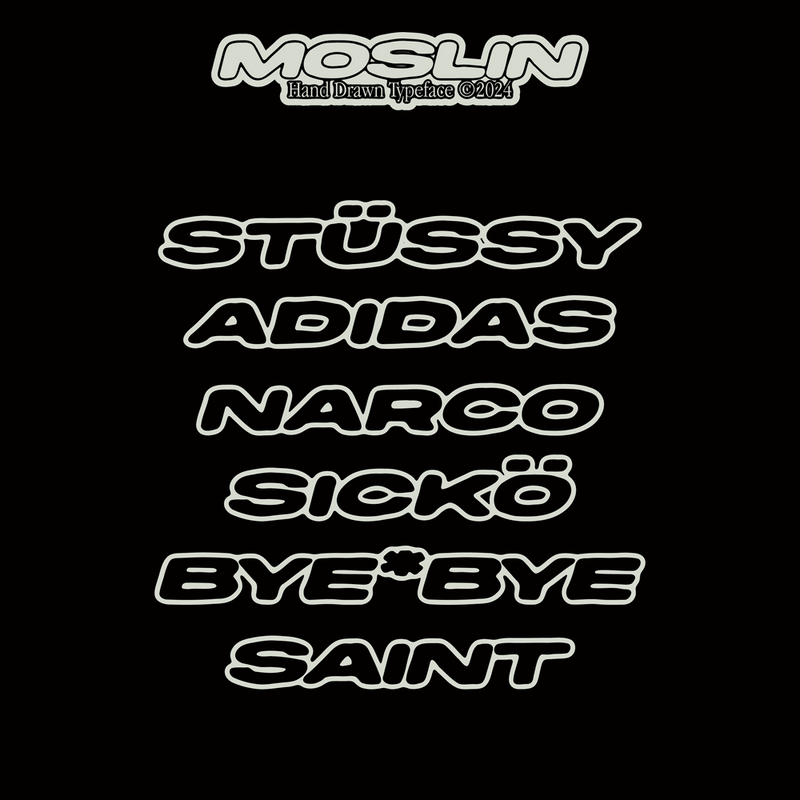 Moslin Typeface