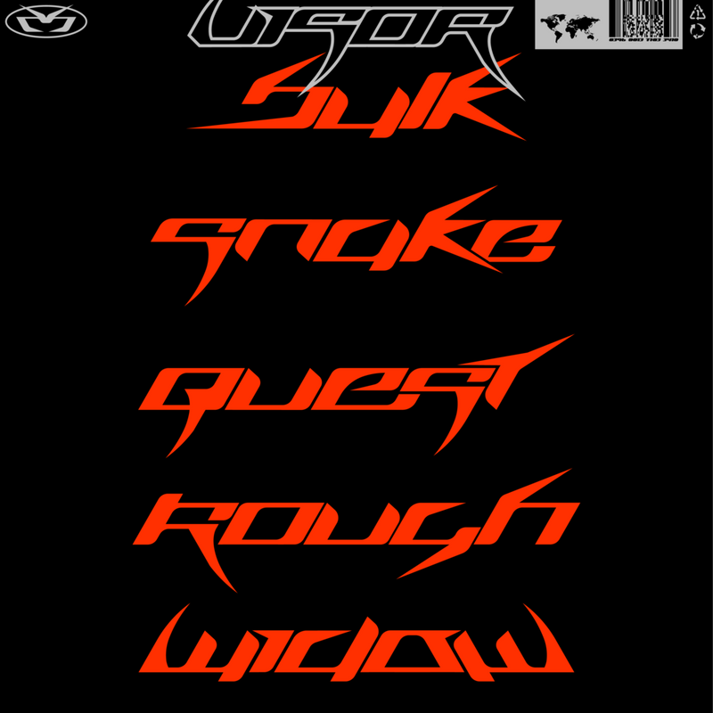 Visor Typeface