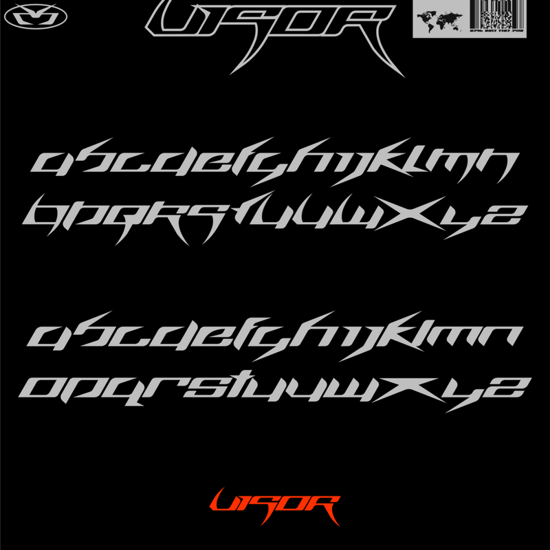 Visor Typeface