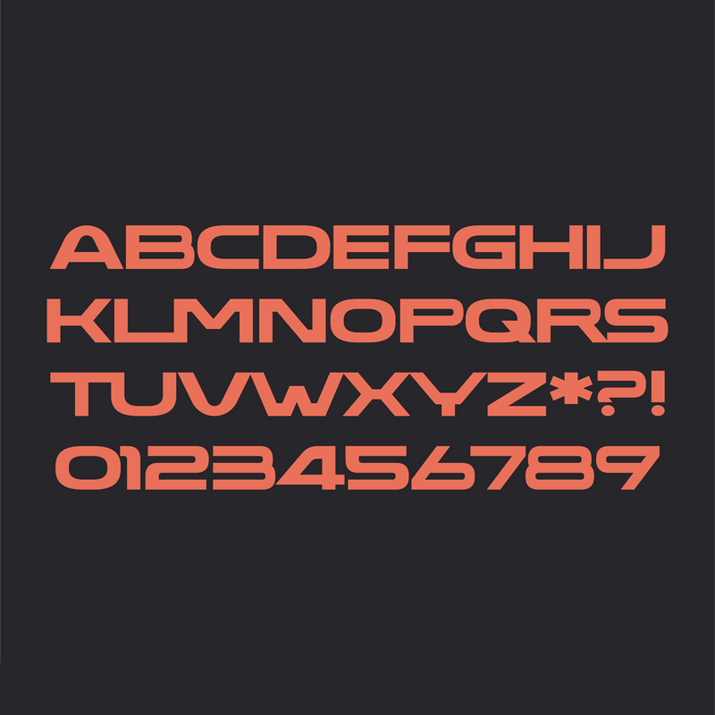 Yugean Typeface