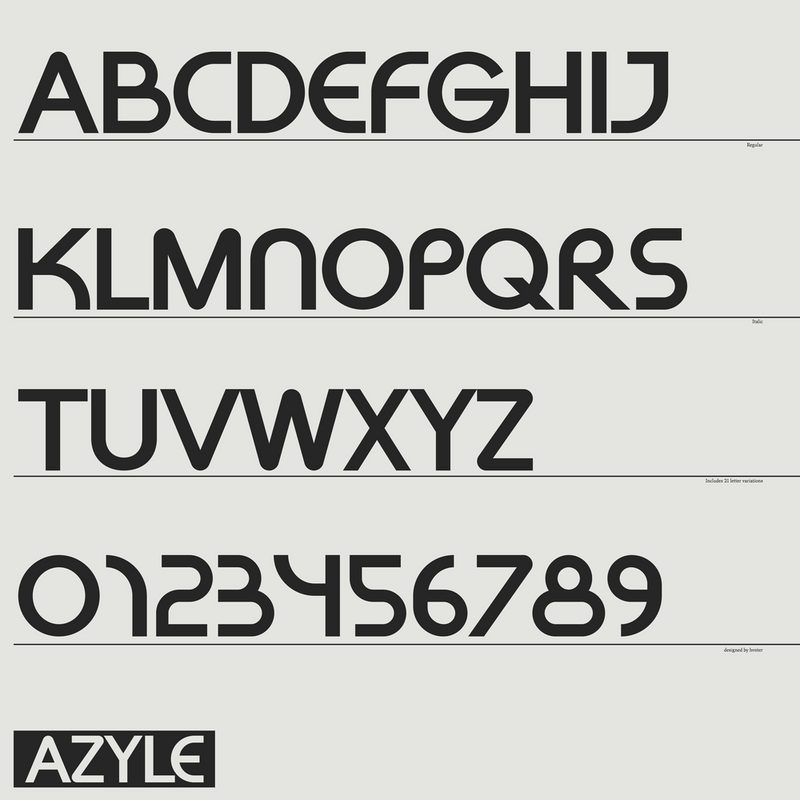 Azyle Typeface