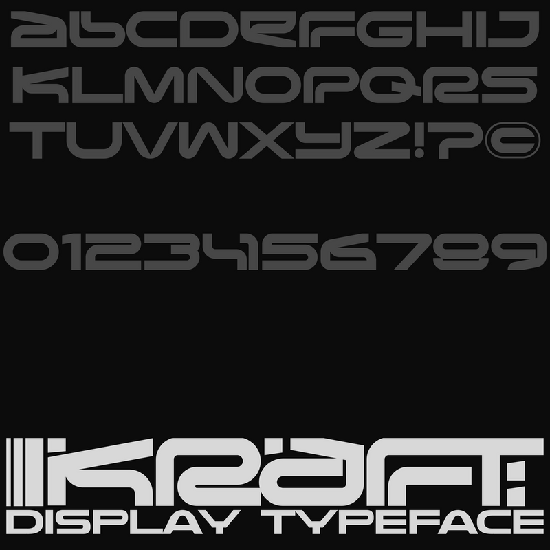 Kraft Typeface