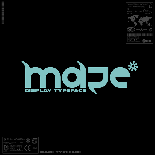 Maze Typeface