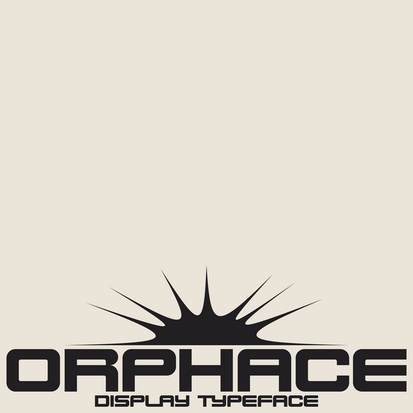 Orphace Typeface