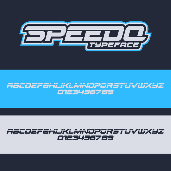 Speedo Typeface